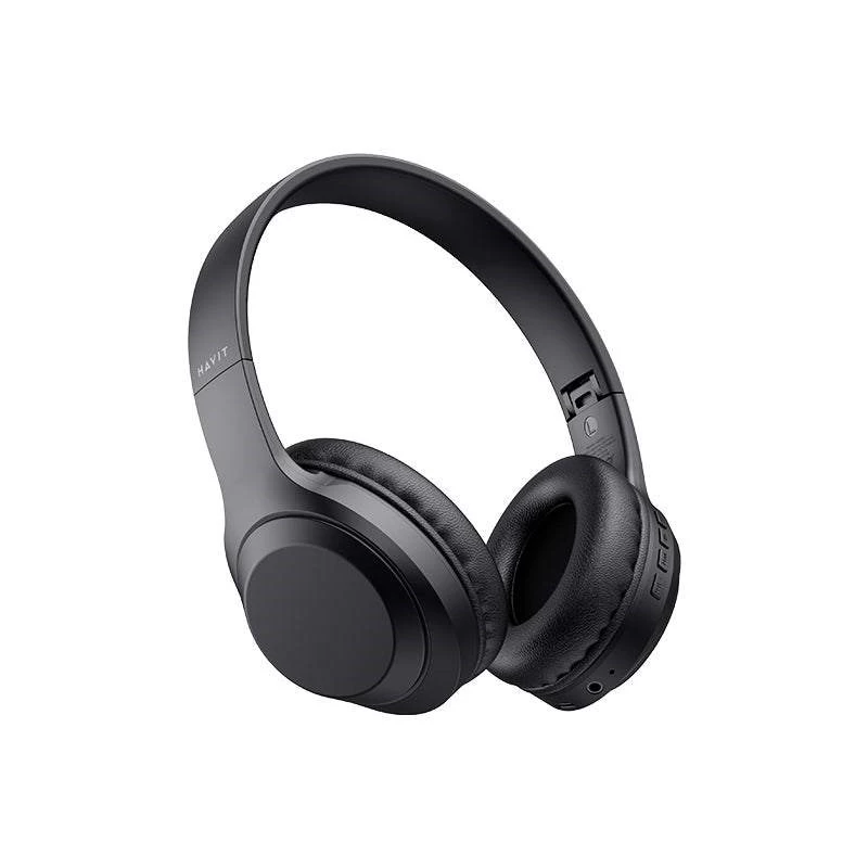 Headset Havit H628BT draadloze on-ear-koptelefoon beige