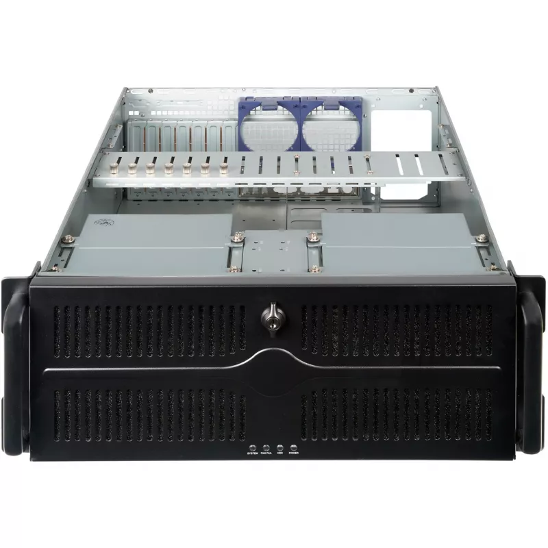 CHIEFTEC RACKMOUNT EATX NO PSU USB 3.0 zwart 4U