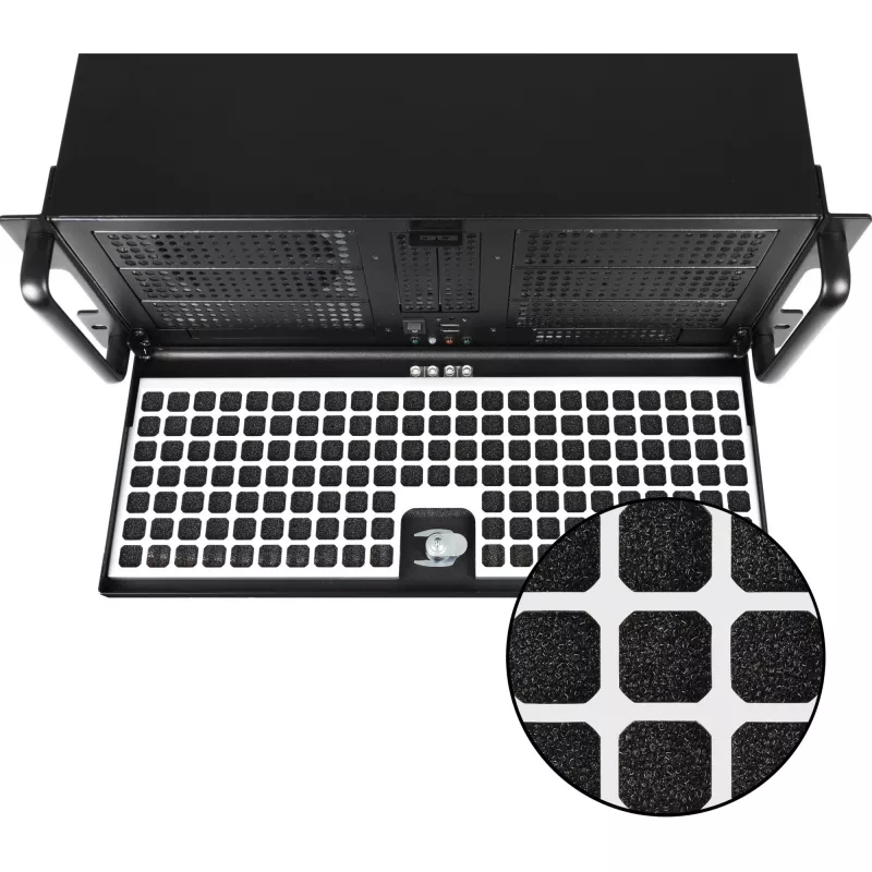 CHIEFTEC RACKMOUNT EATX NO PSU USB 3.0 zwart 4U