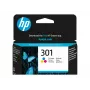 HP 301 - 3 ml - kleur (cyaan, magenta, geel) - origineel - inktcartridge - voor HP DeskJet 1000, 1010, 1050 AiO, 1050A AiO, 1510 AiO, 2000, 2050 AiO, 205