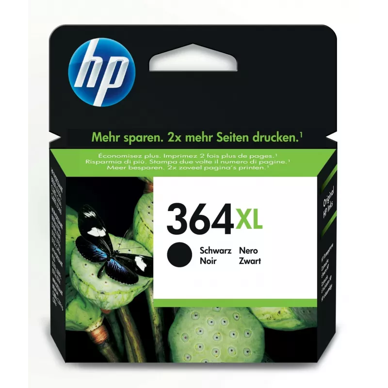 HP 364XL high yield zwart originele inktcartridge