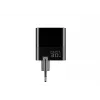 Oplader HAVIT UCLE001 EU GaN driepoorts 30 W zwart — compacte USB-oplader met 3 aansluitingen