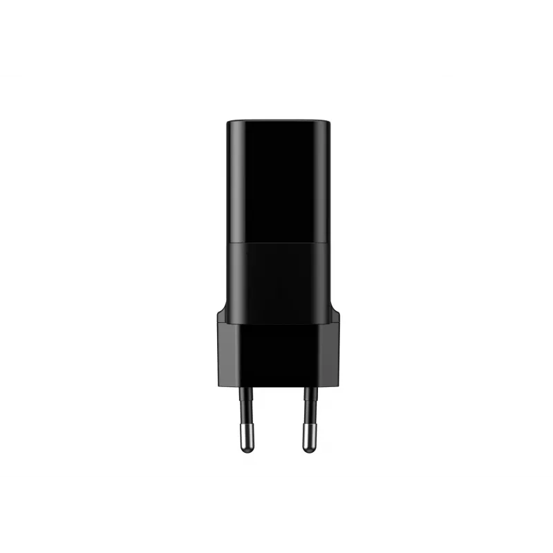 Oplader HAVIT UCLE001 EU GaN driepoorts 30 W zwart — compacte USB-oplader met 3 aansluitingen