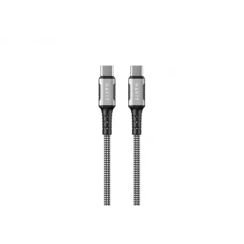 Havit CB6297 magnetische kabel USB Type-C naar USB Type-C 1m zwart