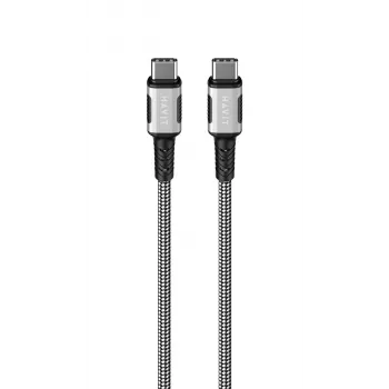 Havit CB6297 magnetische kabel USB Type-C naar USB Type-C 1m zwart