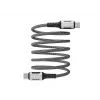 Havit CB6297 magnetische kabel USB Type-C naar USB Type-C 1m zwart