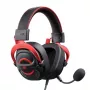 Headset Havit H2002E Pro bedraad gaming zwart rood