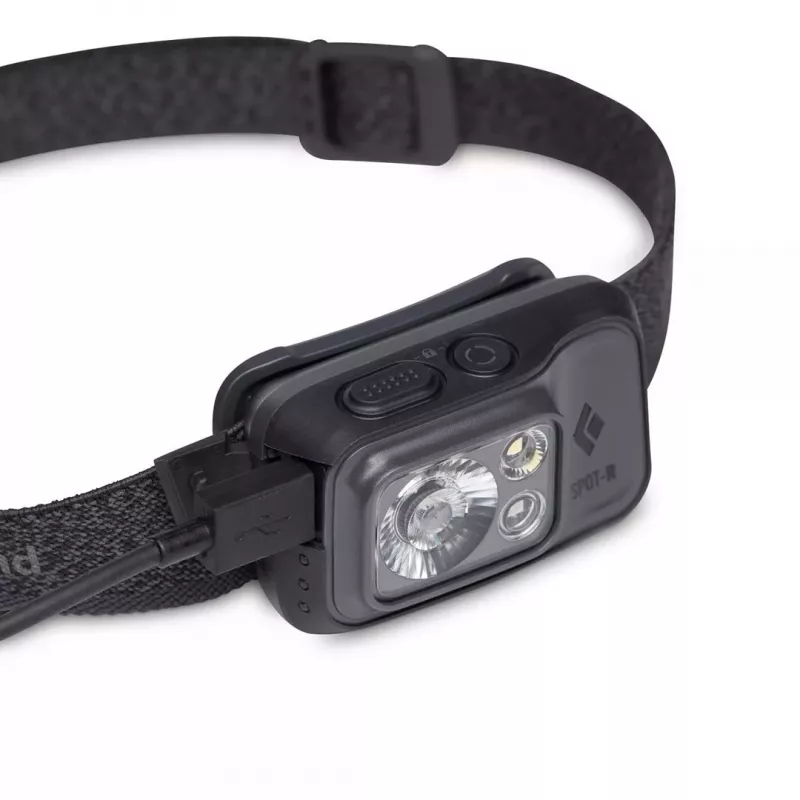 Black Diamond SPOT 400-R HOOFDLAMP GRAFIET hoofdlamp