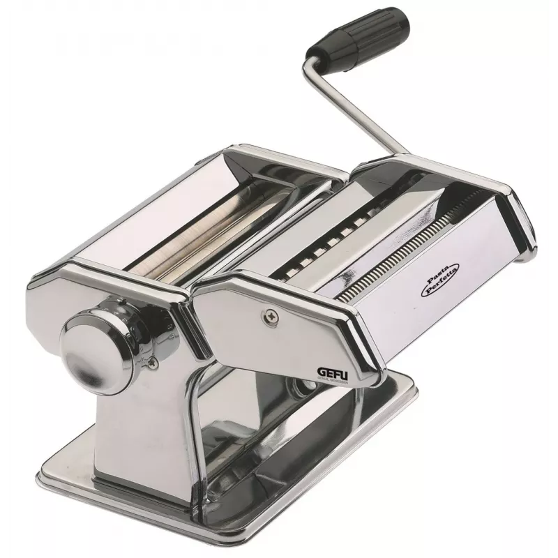 Handmatige pastamachine GEFU PASTA PERFETTA RVS voor lasagne tagliatelle taglierini