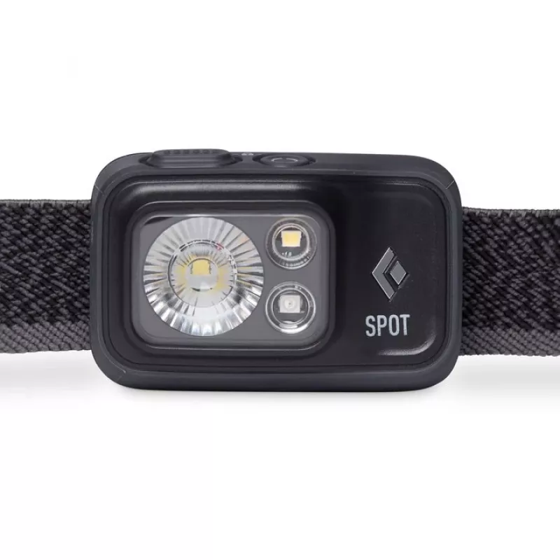 Black Diamond Spot 400 zwart, rood hoofdlamp LED