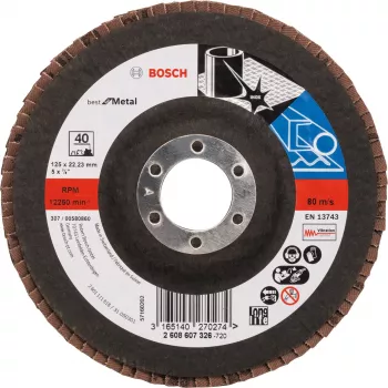 Haakse slijper accessoire Bosch 2 608 607 326 boordiameter 2,22 cm