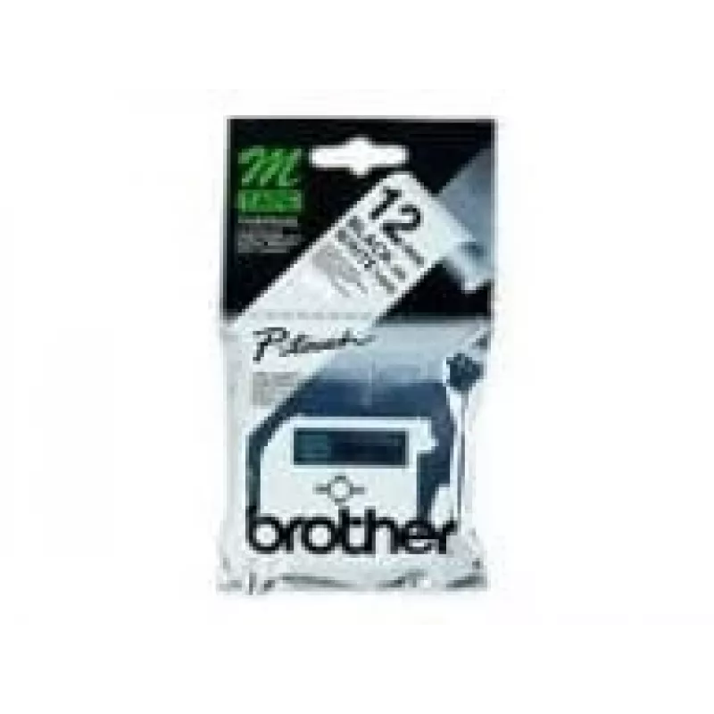 Etiketteerband Brother M-K231S zwart op wit