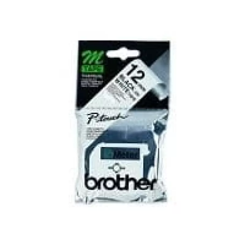Etiketteerband Brother M-K231S zwart op wit