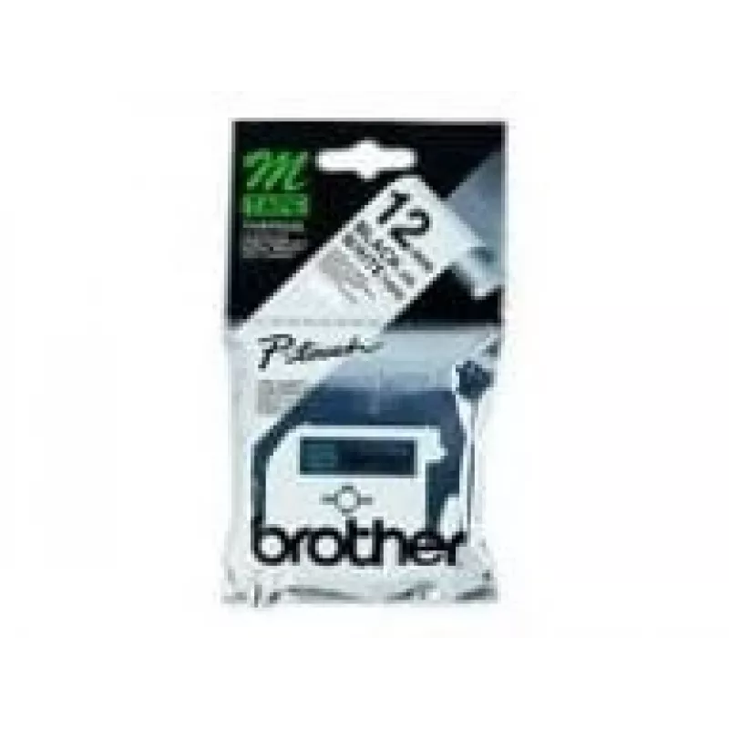 Etiketteerband Brother M-K231S zwart op wit