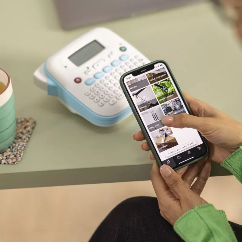 Brother PT-N25BT labelprinter met Bluetooth-connectiviteit, compact handapparaat