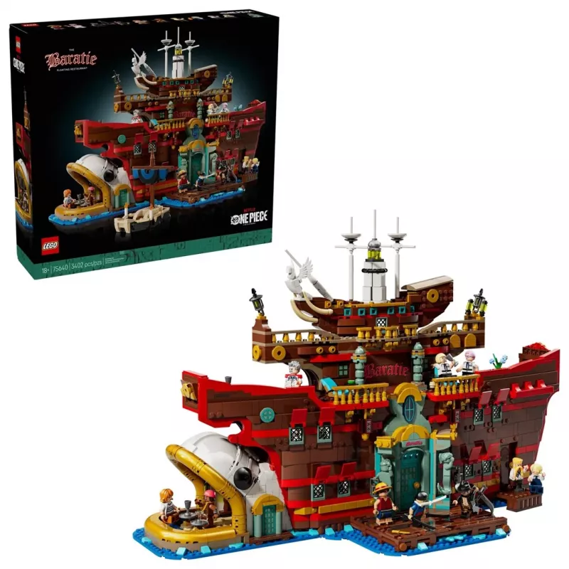 LEGO ONE PIECE 75640 Het drijvende restaurant Baratie