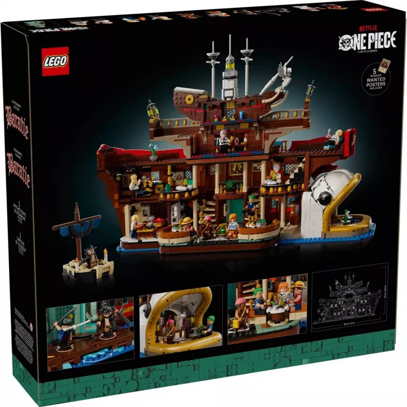 LEGO ONE PIECE 75640 Het drijvende restaurant Baratie