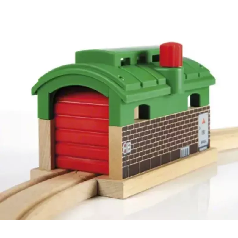 Modelspoorbaanaccessoire BRIO treingarage