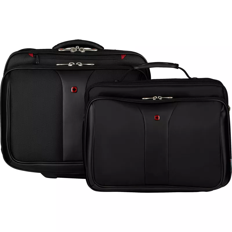 Wenger Patriot 2-delige business-trolleyset - zwart
