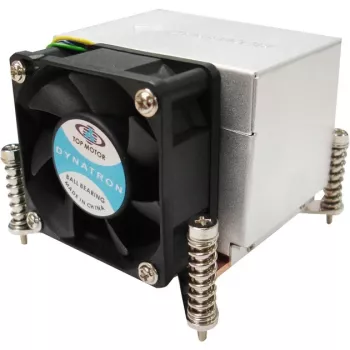 Inter-Tech Dynatron K-666 - processorluchtkoeler - (voor: LGA1156, LGA1155) - aluminium en koper - 60 mm - 2U (88885122)