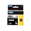 DYMO 19 mm RHINO Permanent Polyester - zwart op grijs - polyester - D1 - België - doos (S0718200)
