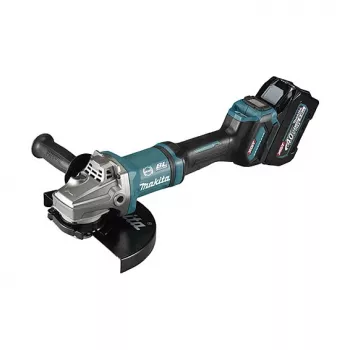 Accu-haakse slijper GA038GT201 XGT 40Volt blauw zwart 2x Li-Ion XGT accu 5,0Ah koffer