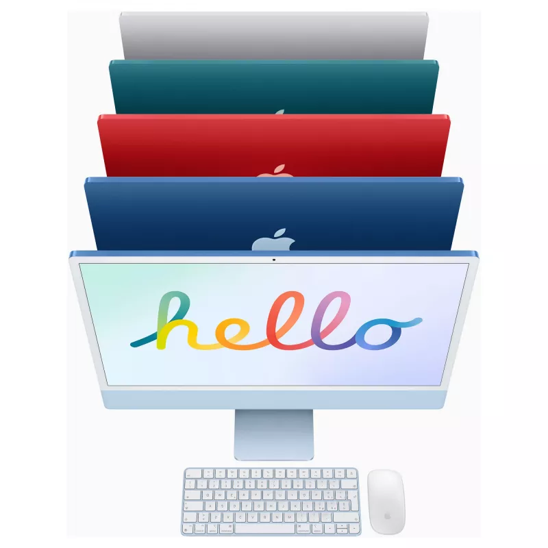 iMac – 24 inch – M1 – 8-core CPU / 7-core GPU – 8 GB RAM – 256 GB SSD – roze