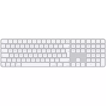 APPLE Magic-toetsenbord met Touch ID en numeriek toetsenblok voor Mac-modellen met Apple Silicon – Portugees – witte toetsen