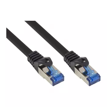 RNS® patchkabel SmartFLEX, Cat.6A, S/FTP, PiMF, halogeenvrij, 500MHz, zwart, 25m, Good Connections® (8060-SF250S)