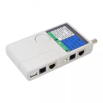 Alcasa GC-N0097 netwerkkabeltester UTP/STP kabeltester grijs (GC-N0097)
