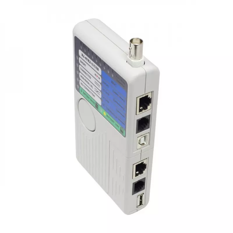 Alcasa GC-N0097 netwerkkabeltester UTP/STP kabeltester grijs (GC-N0097)