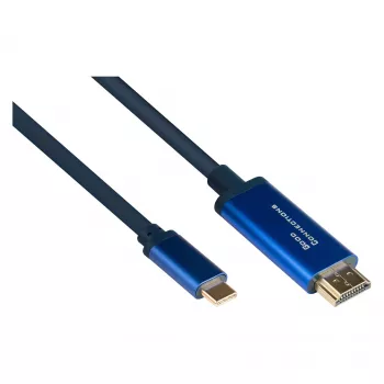 Good Connections 4520-CSF020B – 2 m – USB Type-C – HDMI type A (standaard) – stekker – stekker – recht