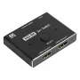 Alcasa HDMI-switcher - HDMI - zwart - metaal - 7680 x 4320 - data - goud (GC-M0261)