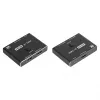 Alcasa HDMI-switcher - HDMI - zwart - metaal - 7680 x 4320 - data - goud (GC-M0261)
