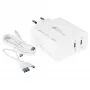 Good Connections GC USB-snellader 140W GaN-technologie, 2x USB-C, PD 3.1, QC 5.0, PPS wit -• USB-snellader 140W• voor smartphones