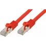 Netwerkkabel S/CONN Cat. 7 S/FTP 30 m rood