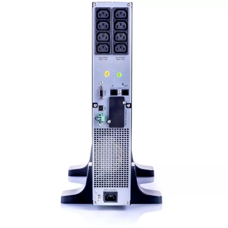 ALLNET UPS 1000VA line-interactive USB/RS232 LCD-display 19/tower - (offline-) UPS - 31 min.