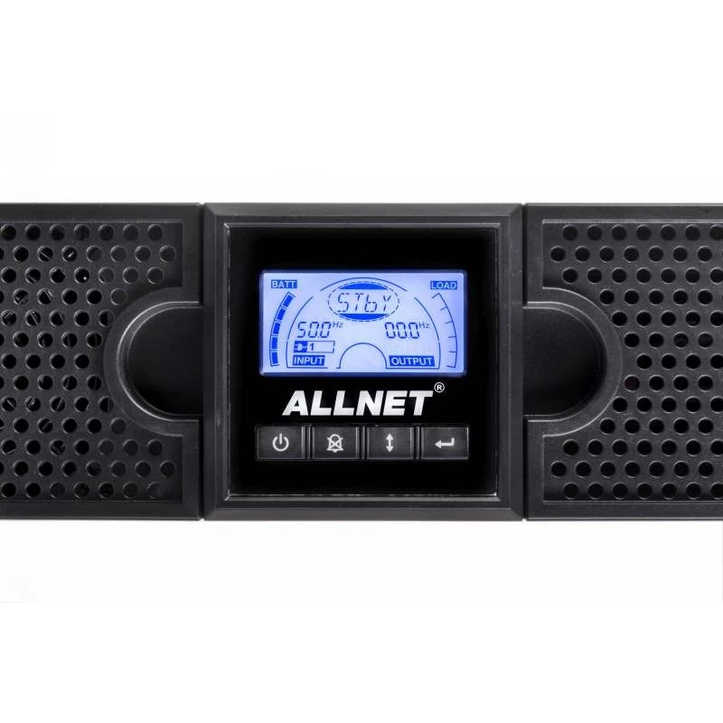 ALLNET UPS 1000VA line-interactive USB/RS232 LCD-display 19/tower - (offline-) UPS - 31 min.