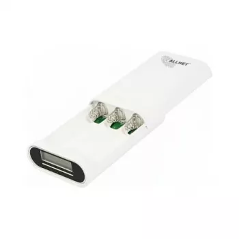 ALLNET powerbank 18650 3,7V 3-pack wit ALL-PB104 - batterij - micro (AAA)