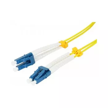 Synergy 21 LWL-2-vezel-patchk. 15mtr.LC-LC 9/125um OS2 AD 2mm flexibele knikbescherming - single- of monomodevezel - 15 m