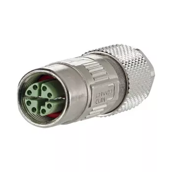 METZ CONNECT MMF881A315. Stekker: M12, productkleur: zilver, kabelstandaard: Cat6a (MMF881A315)