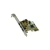 Exsys EX-16415 - FireWire-adapter - PCIe - FireWire, FireWire 800