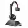 HP Poly Poly Savi 8210 UC - Microsoft - headset - on-ear - DECT 6.0 - draadloos - gecertificeerd voor Microsoft Teams (209212-02)