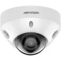Netwerk mini-dome - dag/nacht - 3840x2160 25fps - 2,8mm - infrarood - alarm - audio - IP67