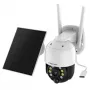 IP-beveiligingscamera Foscam B4 dome 4 MP (2560×1440), wlan 2,4 GHz, IP65, solar + batterij 5000 mAh, 355° draaien, 90° kantelen