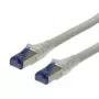ROLINE patchkabel Cat.6A (klasse EA) S/FTP (PiMF) - massieve ader - grijs - 20 m