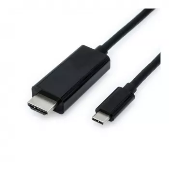 11.99.5841, 2 m, HDMI type A standaard, USB Type-C, stekker, stekker, recht