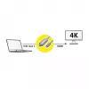11.99.5841, 2 m, HDMI type A standaard, USB Type-C, stekker, stekker, recht
