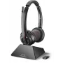 HP Poly Poly Savi 8220 UC - standaard - headset-systeem - on-ear - DECT 6.0 - draadloos (209215-02)