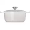 Le Creuset Signature braadpan rond 24 cm Meringue (21177247164430)